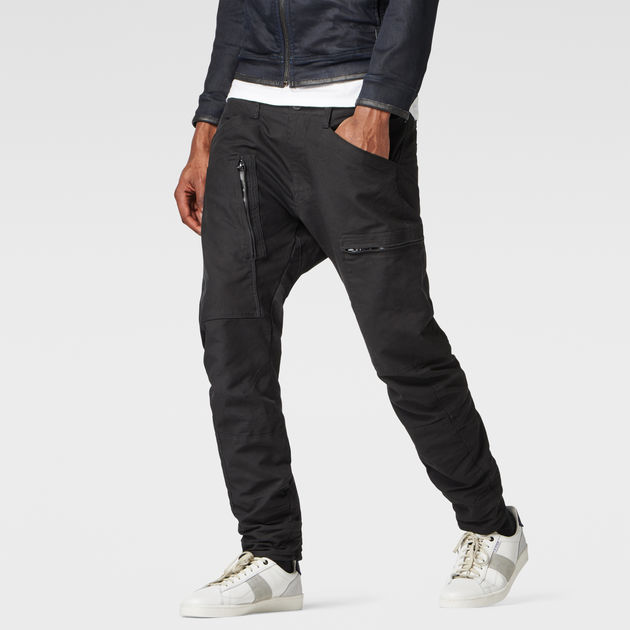 Powel 3D Tapered Jeans | Black | G-Star 