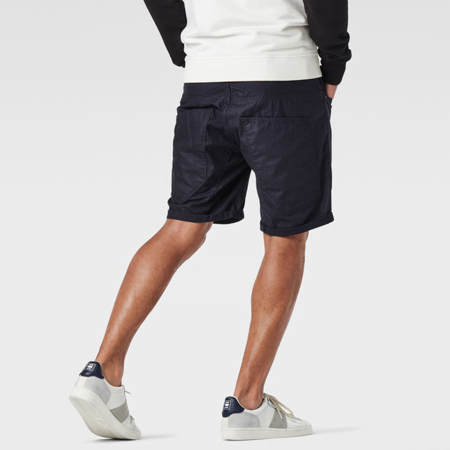A Crotch Indigo Shorts Dark blue G STAR