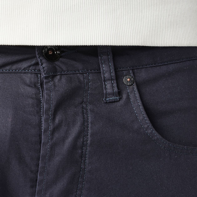 A Crotch Indigo Shorts