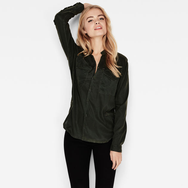 Rovic Crusader Boyfriend Shirt | Green | G-STAR® US