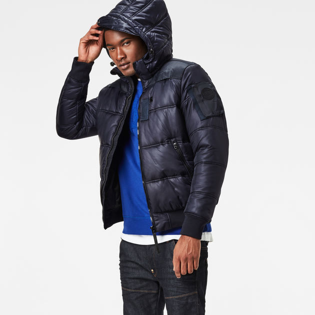 g star whistler hooded bomber