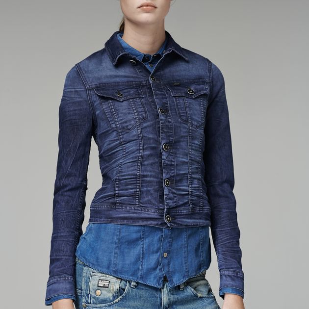 NEW SLIM TAILOR JACKET Medium blue G STAR