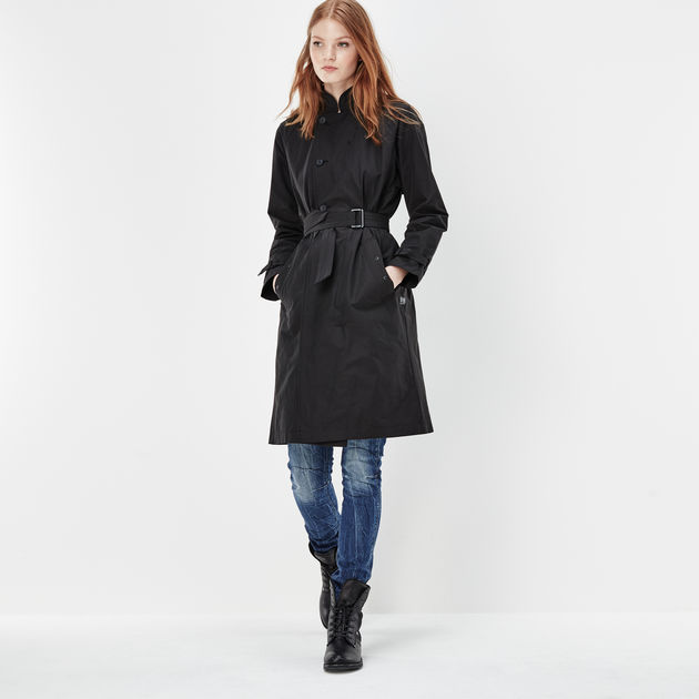 G star raw minor loose 2024 trench coat