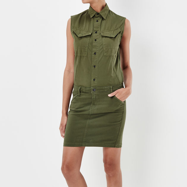 G-STAR RAW (ジースターロー) Rovic Slim Sleeveless Dress