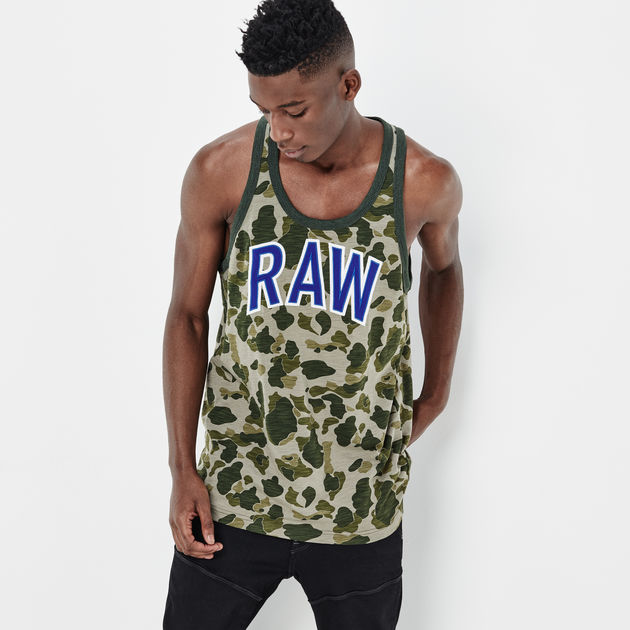 g star raw men's tank top