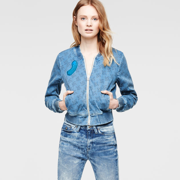 G star bomber jacket womens top