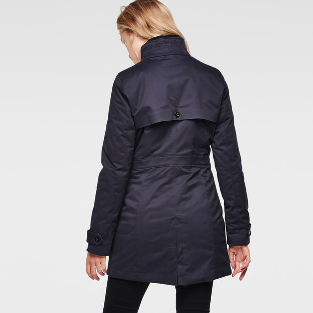 G star minor slim trench coat shop