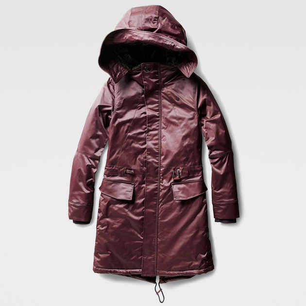 Duty Premium Hooded Relaxed Parka | Red | G-Star RAW®