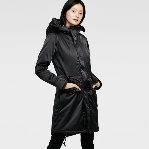 Duty Premium Hooded Relaxed Parka | Black | G-Star RAW®