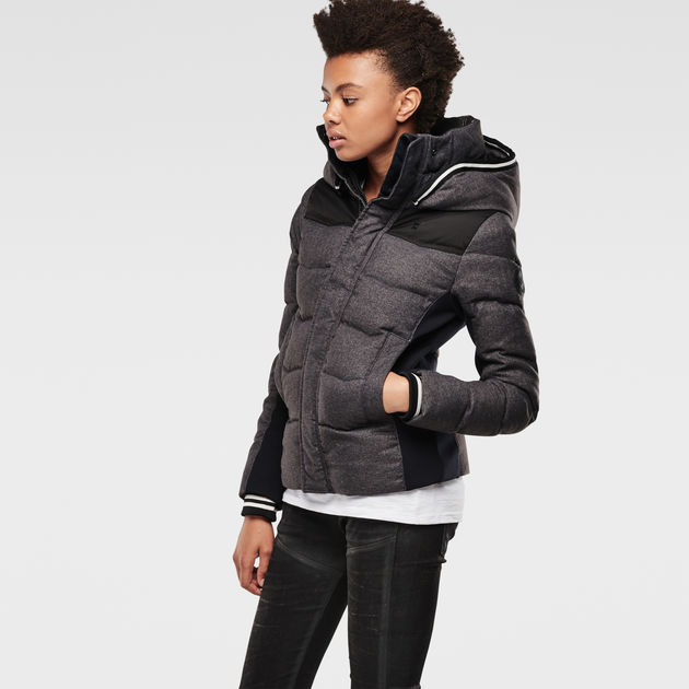 Jacke G Star Mantel Damen Rot Wintermantel G Star Damen