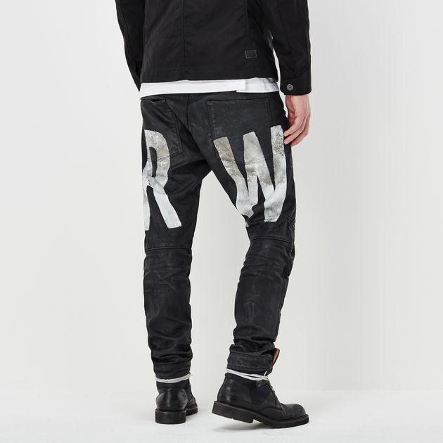 5620 3D Tapered Painted Jeans | 3D Dark 
