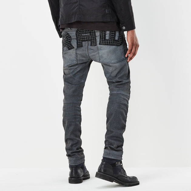 5620 3D Slim Studs Jeans | Grey | G-STAR® US