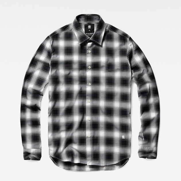 G star checkered shirt clearance