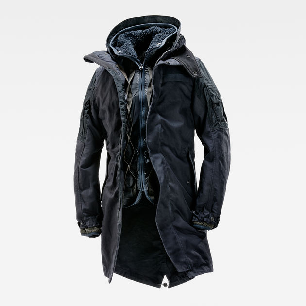 g star raw parka jacket