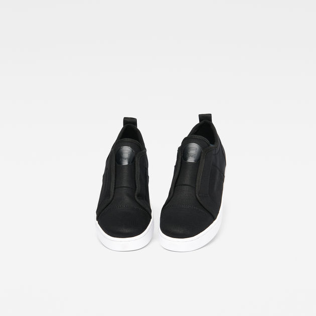 Scuba Slip-On Sneakers | Black | Women 