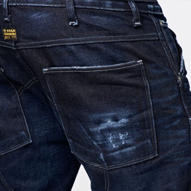 5620 G-Star Elwood 3D Low Tapered Jeans | Dark Aged | G-Star RAW®