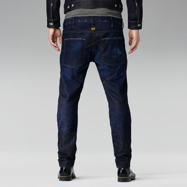 low tapered jeans