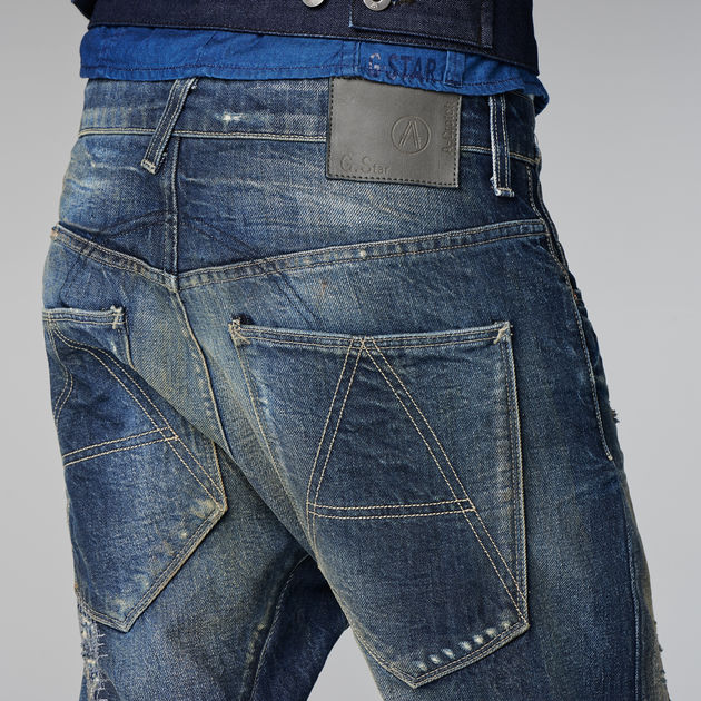 A Crotch 3D Low Waist Tapered Jeans | G-Star RAW®