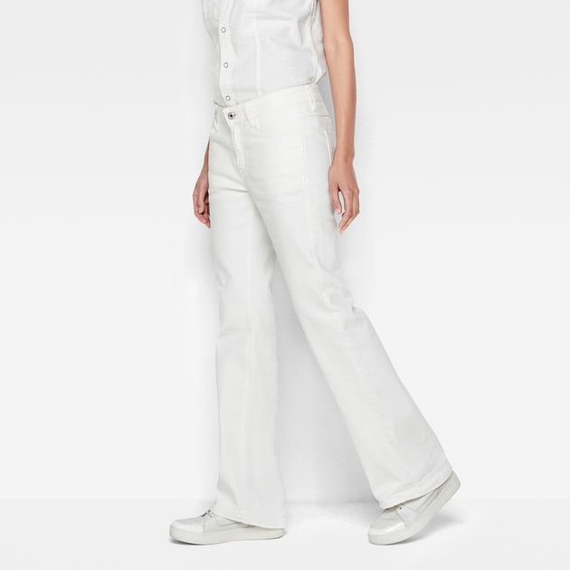 flared jeans g star