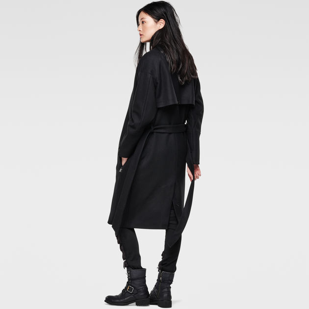 Minor Wool Slim Trench