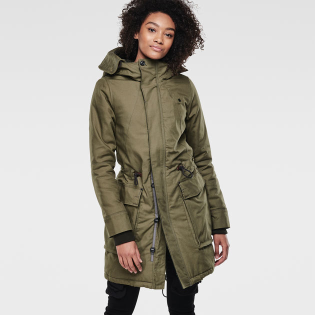 Duty Hooded Relaxed Parka | Combat | G 