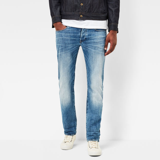 g star jeans 3301 straight fit raw