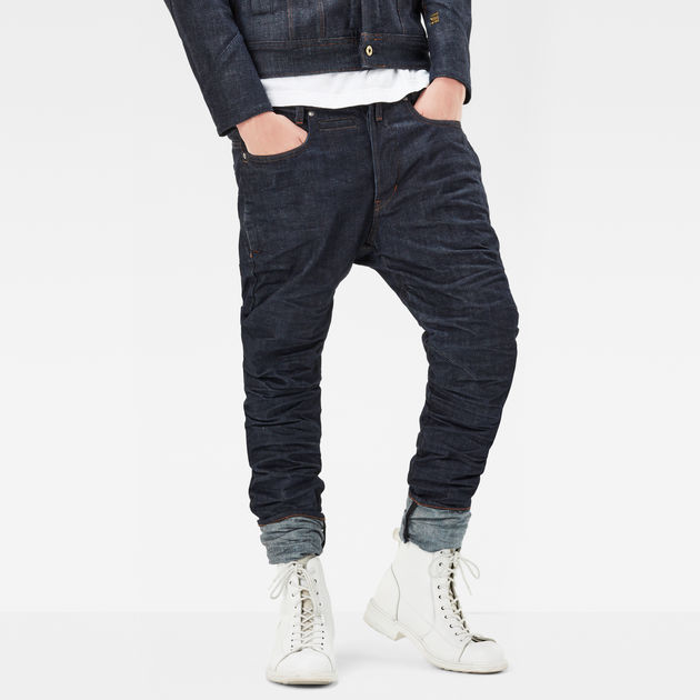Staq 3D Tapered Jeans | ダークブルー | G-STAR® JP