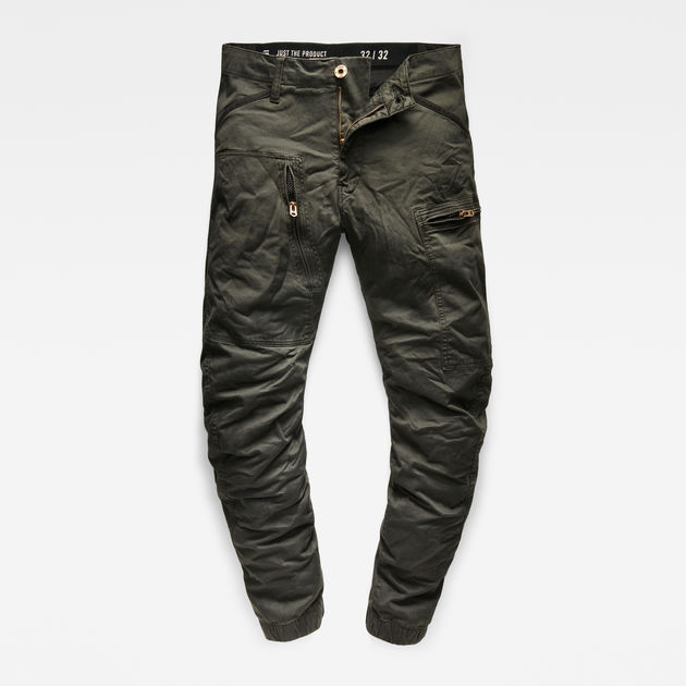 Powel 3D Tapered Cuffed Cargo Pants 