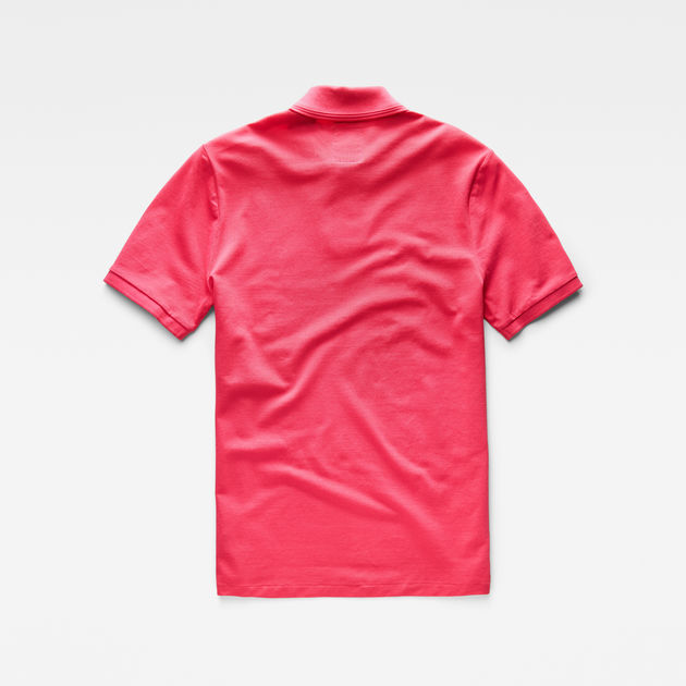 pink polo t shirt