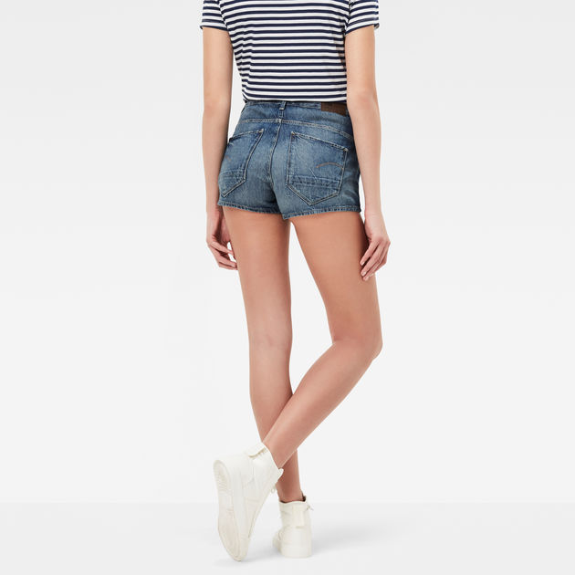 High waisted skinny shorts Outlet