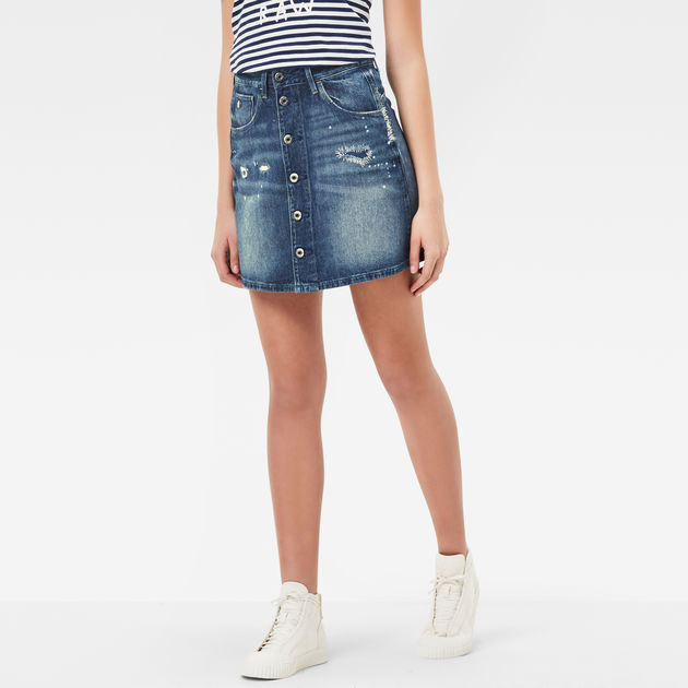 G star shop jeans skirt