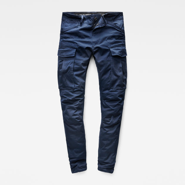 blue skinny cargo pants