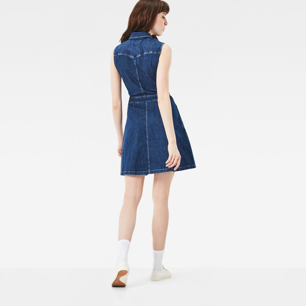 tacoma slim flare dress