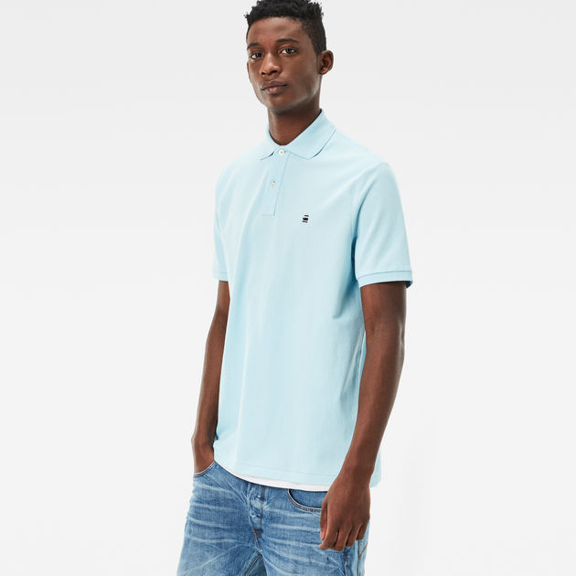 Dunda Polo T Shirt Light blue G STAR ZA