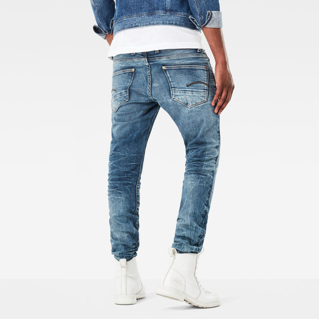 g star raw revend skinny jeans blue