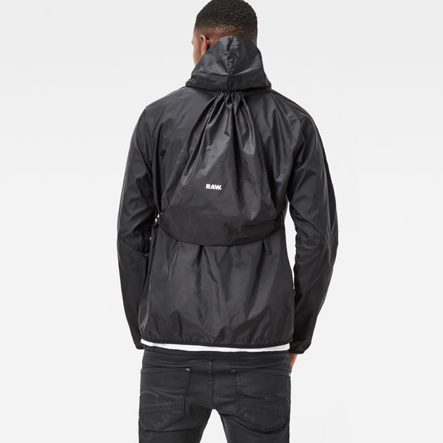 Strett Hooded Gymbag Jacket | Dark 