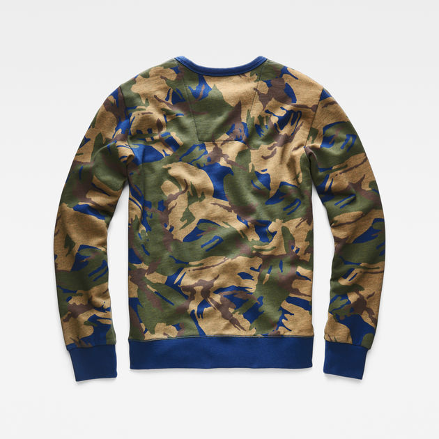 Dutch-Camo Core Sweater | Green | G