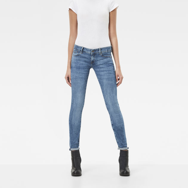 g star 3301 low waist skinny jeans