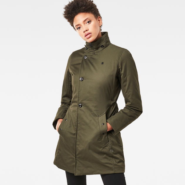 G star minor slim trench coat outlet