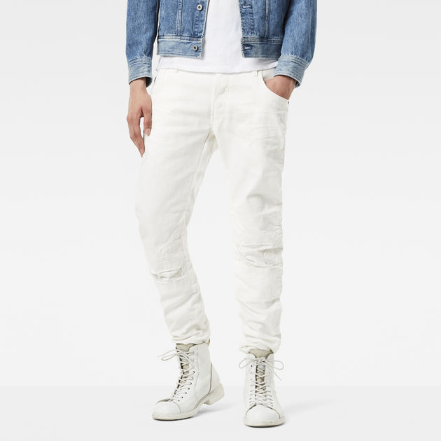 All white deals g star jeans