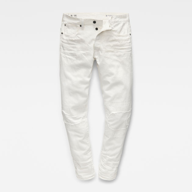 moto jeans white
