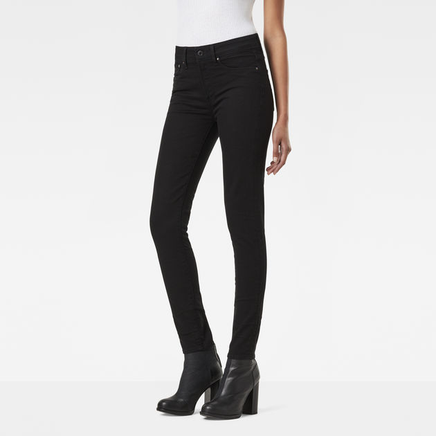 送料込★G-Star★ジーンズ 3301 High Waist Skinny デニム 3301 Ultra High Waist Super Skinny Jeans | Black | G-STAR® US