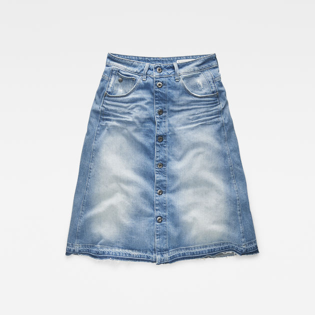 g star arc wrap skirt