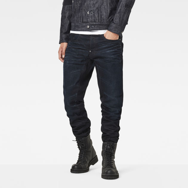 G star a crotch tapered jeans discount