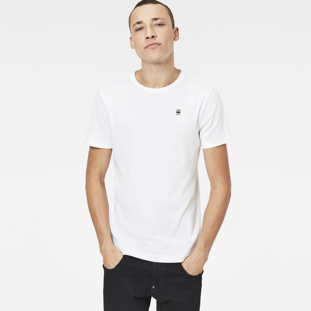 Daplin Slim T-Shirt | White | G-STAR® US Daplin Slim T-Shirt | White | G-STAR® US