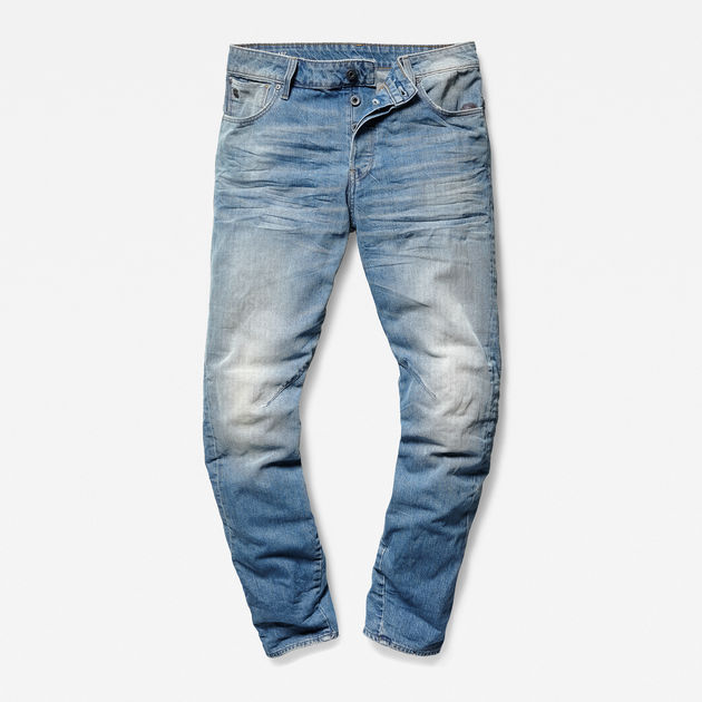 Arc 3D Relaxed Tapered Jeans | ミディアムブルー | G-STAR® JP