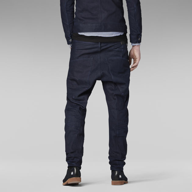 type c 3d loose tapered jeans