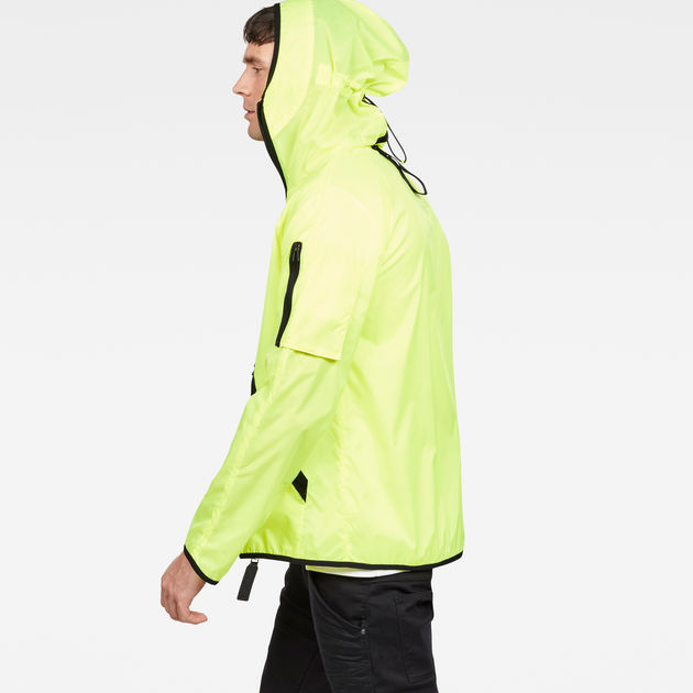 Strett Hooded Jacket | Neon Yellow | G 
