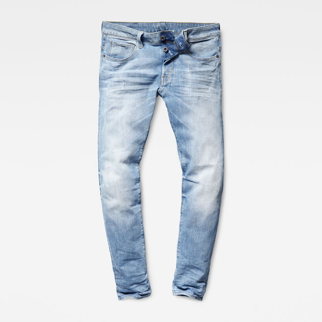 3301 low waist tapered jeans