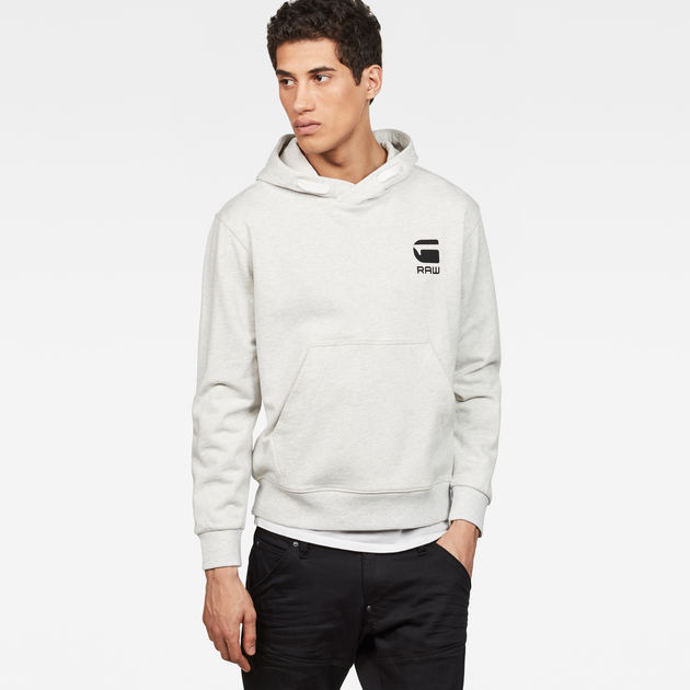 Doax Hooded Sweater | White Heather | G 